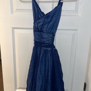 Curtain Call blue dance costume